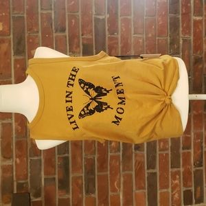 Butterfly Tank by Urban Nation NWT